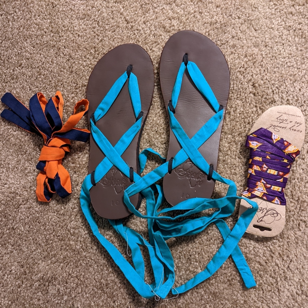 Sseko Sandles size 10